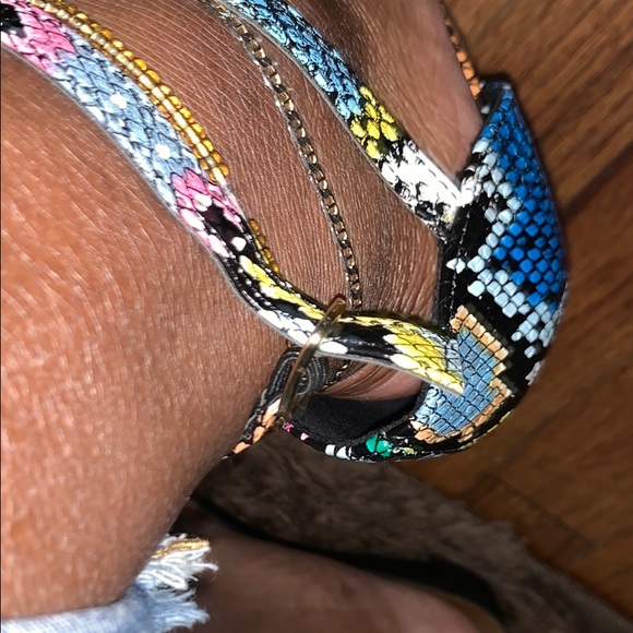 Multi color wedges / heels - Picture 6 of 7